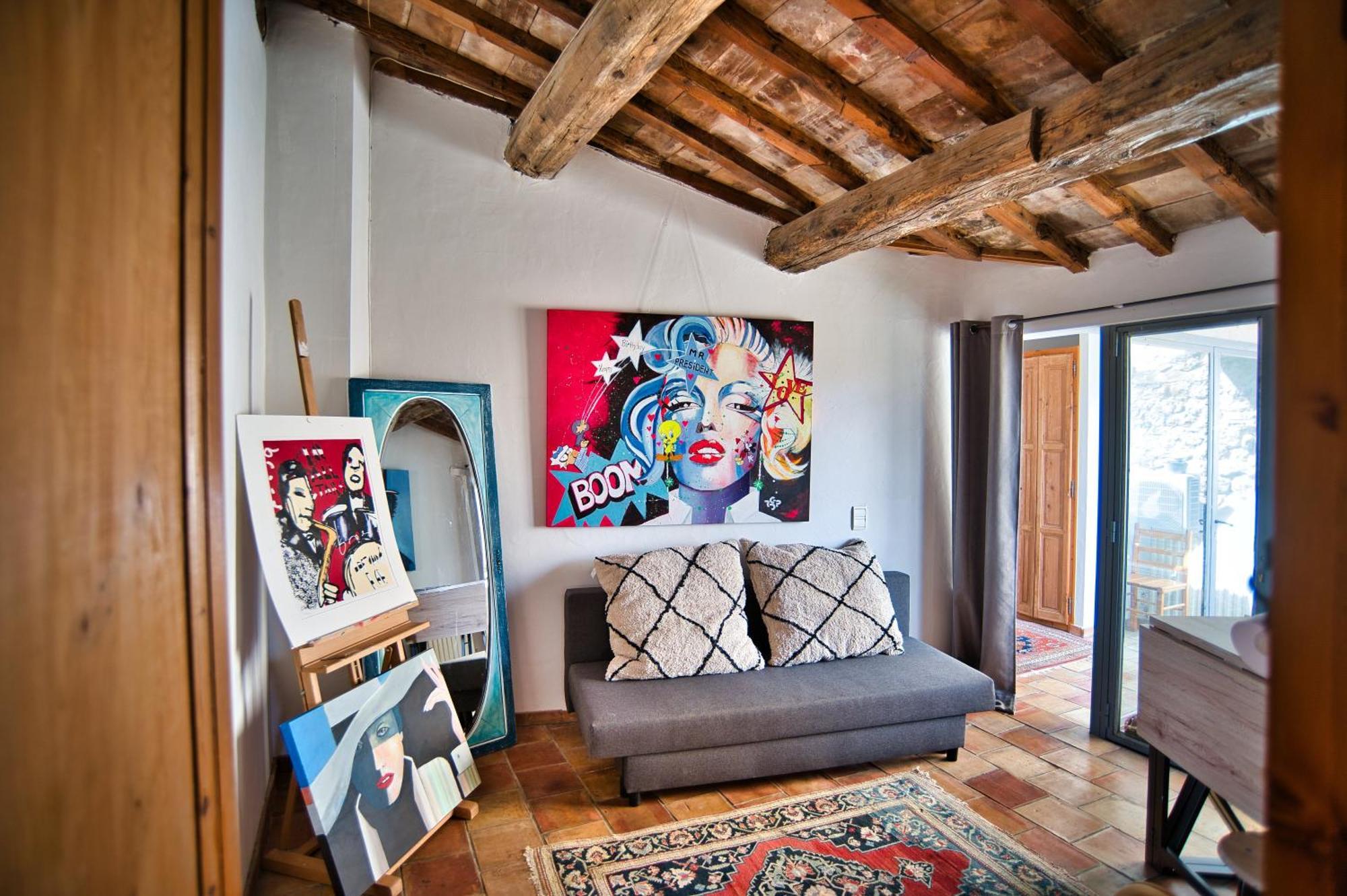 Chambre D'Hote Vue Exepitonnelle Uzès Exterior foto